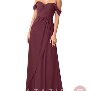 Azazie “Millie” Bridesmaid Dress in Cabernet